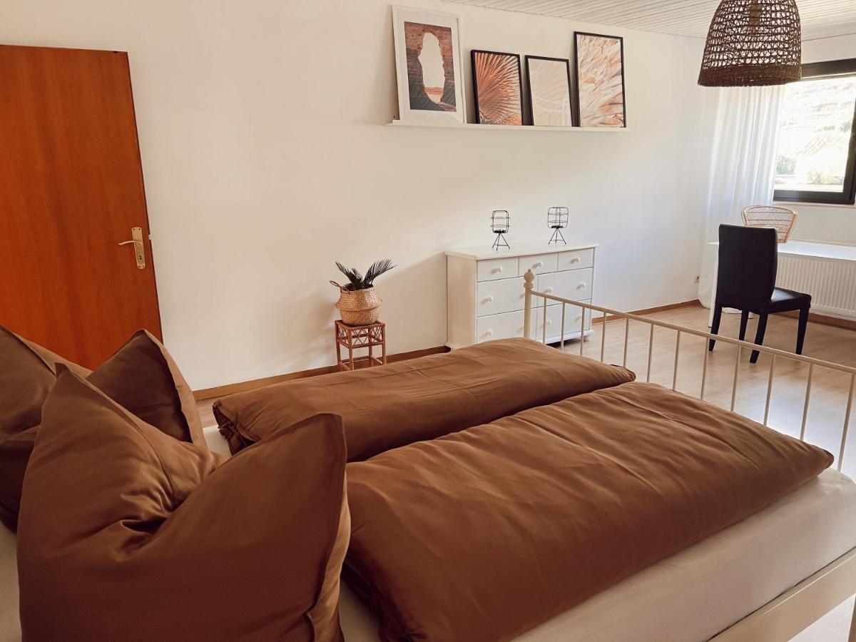 Ferienwohnung Moselflair Mit Direktem Blick Auf Die Mosel Und Weinberge Oberfell 외부 사진